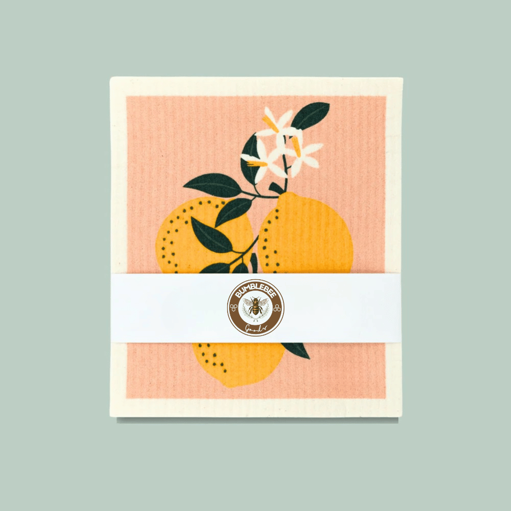 Dishwashing Towel: Lemons